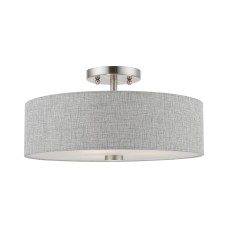 Livex Dakota Semi-Flush 46743-91