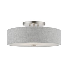 Livex Dakota Semi-Flush 46744-91