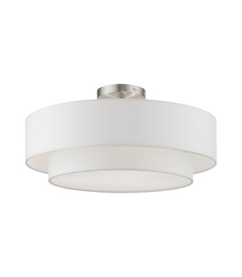 Livex Meridian Semi-Flush 47154-91