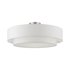 Livex Meridian Semi-Flush 47155-91