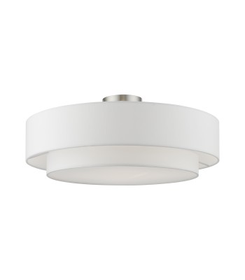 Livex Meridian Semi-Flush 47155-91