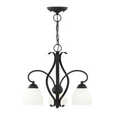 Livex Brookside Chandelier/Semi-Flush 4773-04