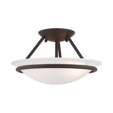 Livex Newburgh Semi-Flush 4823-07