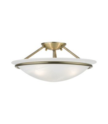 Livex Newburgh Semi-Flush 4824-01