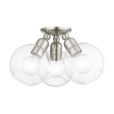 Livex Downtown Semi-Flush 48978-91