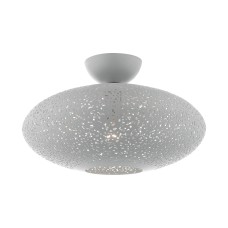 Livex Charlton Semi-Flush  49183-80