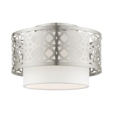 Livex Calinda Semi-Flush 49862-91