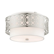Livex Calinda Semi-Flush 49863-91