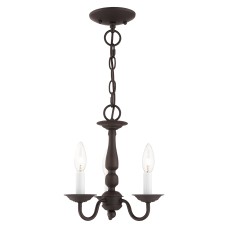 Livex Williamsburgh Convertible Chandelier/Semi-Flush 5009-07