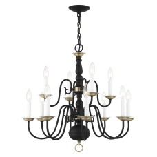 Livex Williamsburgh Chandelier 5012-04