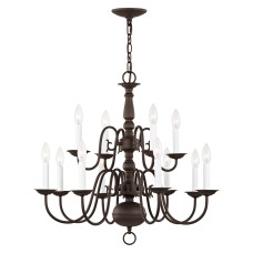 Livex Williamsburgh Chandelier 5012-07