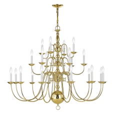 Livex Williamsburgh Foyer Chandelier 5015-02