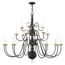 Livex Williamsburgh Foyer Chandelier 5015-04