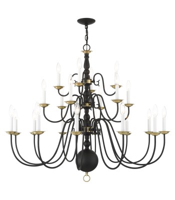 Livex Williamsburgh Foyer Chandelier 5015-04