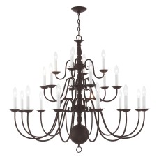 Livex Williamsburgh Foyer Chandelier 5015-07