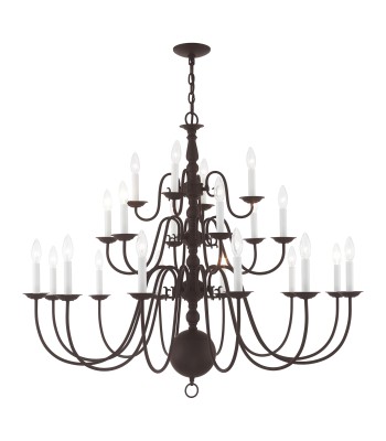 Livex Williamsburgh Foyer Chandelier 5015-07