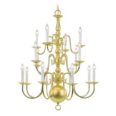 Livex Williamsburgh Foyer Chandelier 5016-02