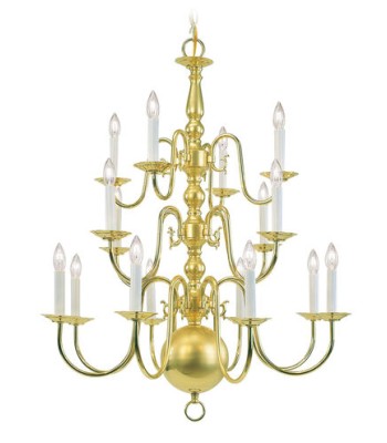 Livex Williamsburgh Foyer Chandelier 5016-02