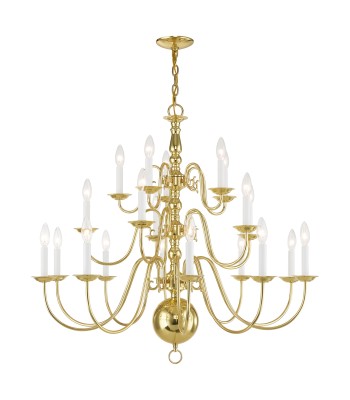 Livex Williamsburgh Foyer Chandelier 5019-02