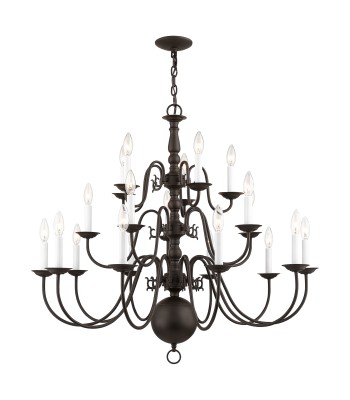 Livex Williamsburgh Foyer Chandelier 5019-07