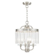 Livex Ashton Convertible Mini Chandelier/Semi-Flush 50543-91