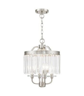 Livex Ashton Convertible Mini Chandelier/Semi-Flush 50543-91