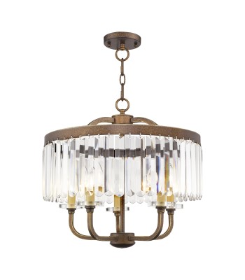 Livex Ashton Chandelier/Semi-Flush 50545-64