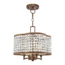 Livex Grammercy Convertible Mini Chandelier/Semi-Flush 50574-64