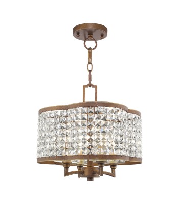 Livex Grammercy Convertible Mini Chandelier/Semi-Flush 50574-64