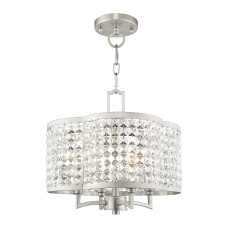Livex Grammercy Convertible Mini Chandelier/Semi-Flush 50574-91