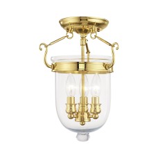 Livex Jefferson Semi-Flush 5061-02
