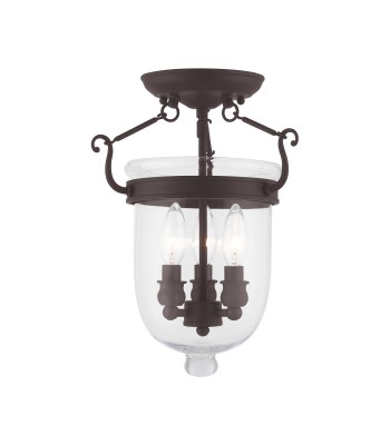 Livex Jefferson Semi-Flush 5061-07