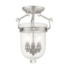 Livex Jefferson Semi-Flush 5061-91