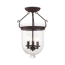 Livex Jefferson Semi-Flush 5062-07