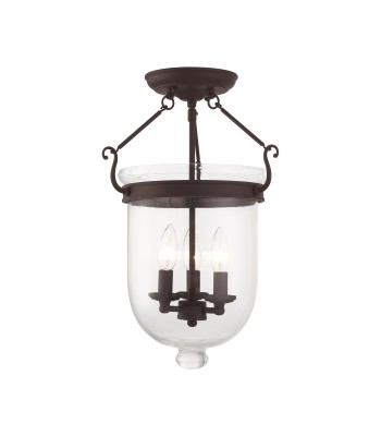 Livex Jefferson Semi-Flush 5062-07