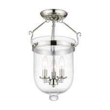Livex Jefferson Semi-Flush 5062-35