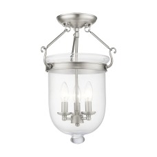 Livex Jefferson Semi-Flush 5062-91