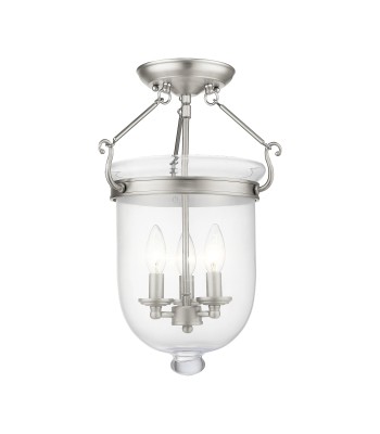 Livex Jefferson Semi-Flush 5062-91