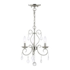 Livex Donatella Convertible Mini Chandelier/Semi-Flush 50763-91