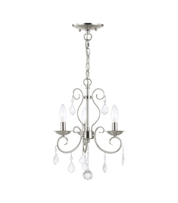 Livex Donatella Convertible Mini Chandelier/Semi-Flush 50763-91