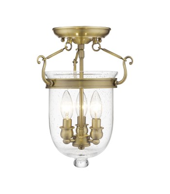 Livex Jefferson Semi-Flush 5081-01