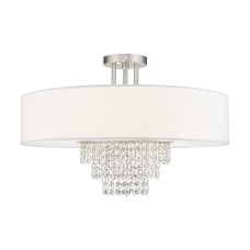 Livex Carlisle Semi-Flush 51029-91