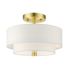 Livex Meridian Semi-Flush 51042-12