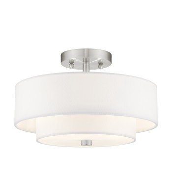 Livex Meridian Semi-Flush 51043-91