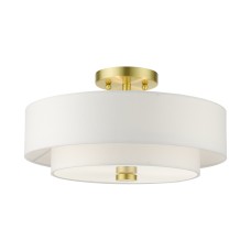 Livex Meridian Semi-Flush 51044-12