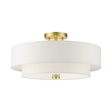 Livex Meridian Semi-Flush 51045-12