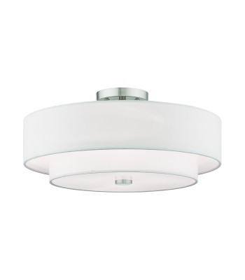 Livex Meridian Semi-Flush 51045-91