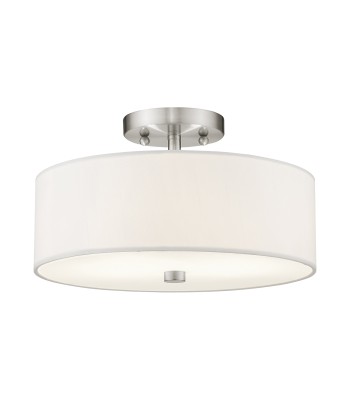 Livex Meridian Semi-Flush 51053-91