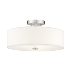 Livex Meridian Semi-Flush 51054-91