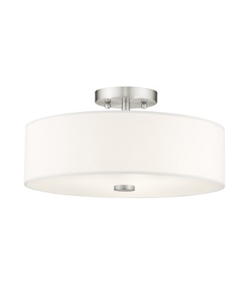 Livex Meridian Semi-Flush 51054-91
